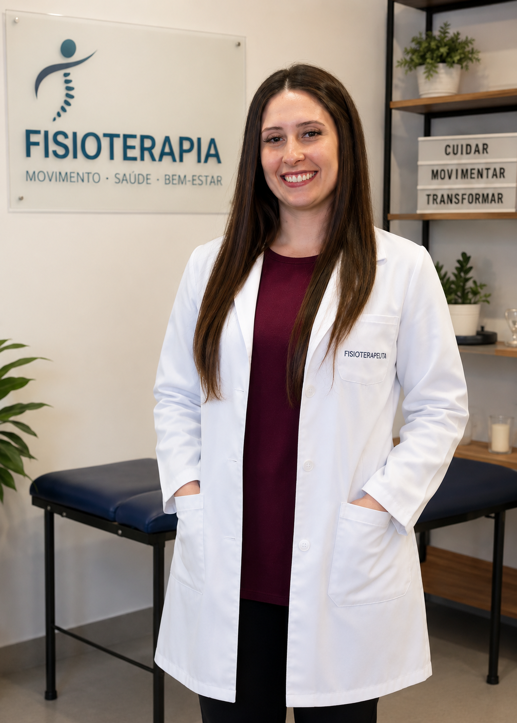 Foto de Júlia Vieira, fisioterapeuta em Itapetininga